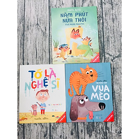 Combo Tớ Là Nghệ Sỹ+ Vua Mèo+Năm Phút Nữa Thôi - Văn Sỹ