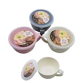 Cốc đựng súp - canh - cháo - bột cho bé có nắp đậy 360ml (1 cốc)