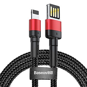 Cáp sạc iPhone 5/6/7/8/X/XS/XS Max Baseus Cafule dài 1m - Hàng chính hãng