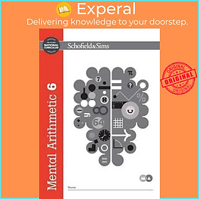 Sách - Mental Arithmetic 6 by Edmund Spavin (UK edition, paperback)