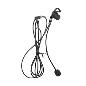 Referee Single Ear Earphone Wired Professional for Laptop PC Phones Tablet
