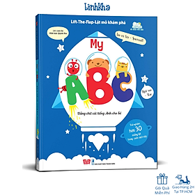 Download sách Sách Tương Tác Lật Mở Khổ Lớn Lift The Flap My ABC - Cho Bé 0 - 6 Tuổi