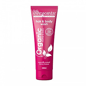 Little Innoscents - Organic Cherry Coconut Hair & Body Wash (sữa tắm và gội đầu cho bé )