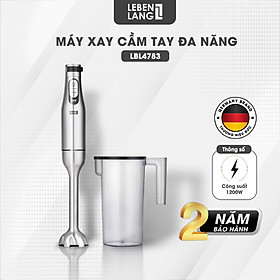 Mua Máy Xay Cầm Tay Đa Năng Lebenlang LBL4783 Công suất cao 1200W  Trục xay tháo rời tiện lợi  Lưỡi dao thép không gỉ  bảo hành 2 năm - Hàng chính hãng