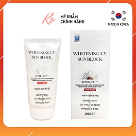 Kem Chống Nắng Dưỡng Trắng - Whitening UV Sun Block JIGOTT SPF 50+/PA+++ (70ml)