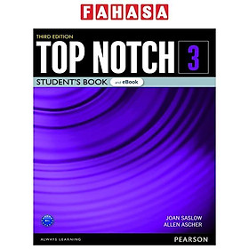 Top Notch Level 3 Student's Book And Ebook With Digital Resources And App 3rd Edition