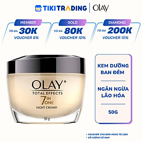 Kem Dưỡng Ban Đêm OLAY Total Effects 50g