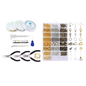 Jewelry Making Supplies Jump Rings Lobster Clasps Earring Hooks Ribbon Ends