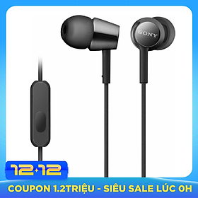 Tai Nghe Nhét Tai Sony MDR-EX155AP - Hàng Chính Hãng