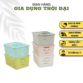 Mua Giỏ Nhựa Đựng Đồ Trẻ Em Kids Basket Số 3 Hàn Quốc KT: 26x18x12.5 Cm