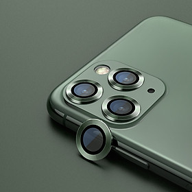 Mua Xanh rêu - Bộ miếng dán kính cường lực bảo vệ Camera cho iPhone 11 Pro / 11 Pro Max hiệu Nillkin CLRFilm mang  lại khả năng chụp hình sắc nét full HD (độ cứng 9H  chống trầy  chống chụi & vân tay  bảo vệ toàn diện) - Hàng chính hãng