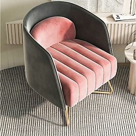 Sofa Đơn Đẹp Bọc Nhung Phong Cách Bắc Âu Đơn Giản Sang Trọng - Ghế Sofa Phòng Khách Ngồi Coffee Thư Giãn Nghỉ Ngơi