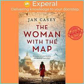 Sách - The Woman with the Map by Jan Casey (UK edition, paperback)