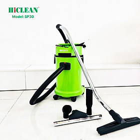 Mua Máy hút bụi khô và ướt HiClean SP30  công suất 1500W  thùng nhựa ABS  dung tích 30L - Hàng Chính Hãng