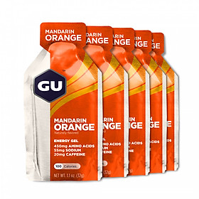 Combo 5 gói Gel năng lượng GU Energy Vị Cam Quýt