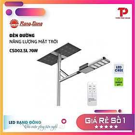 Mua Đèn Led chiếu sáng đường NLMT CSD02 SL 70w Rạng Đông