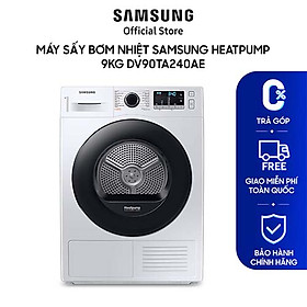 Máy sấy bơm nhiệt Samsung Heatpump 9kg DV90TA240AE - Hàng chính hãng