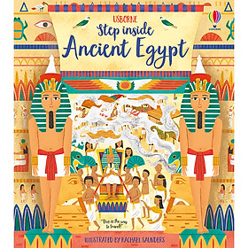 Sách Usborne: Step Inside Ancient Egypt