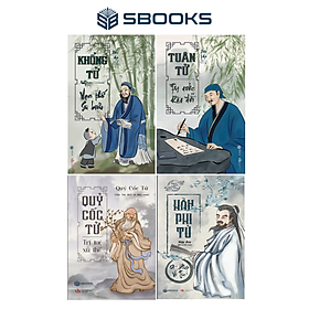 Combo 4 Cuốn Sách Bách Gia Chư Tử: Khổng Tử + Tuân Tử + Quỷ Cốc Tử + Hàn Phi Tử - SBOOKS