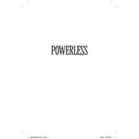 Sách ngoại văn: Powerless - Ultra Deluxe Edition - Hardback