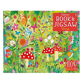 Usborne Picture Puzzle Book and Jigsaw Bugs