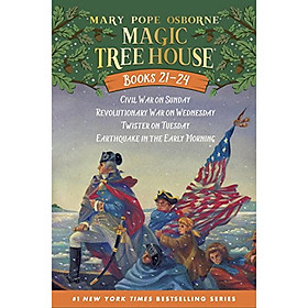 Magic Tree House Volumes 21-24 Boxed Set American History Quartet