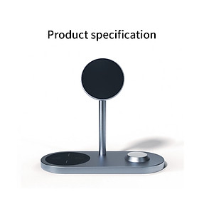 Mua Đế Sạc Wiwu Power Air X23 3 In 1 Dành Cho Apple Watch  Iphone 12 Series  Tai Nghe Không Dây Hỗ Trợ Sạc Nhanh 15W - Hàng Chính Hãng