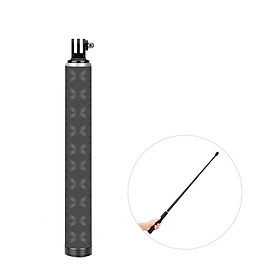 TELESIN Extendable Selfie Stick Rod Pole Carbon Fiber Material Compatible with GoPro Insta360 DJI Sports Action Camera