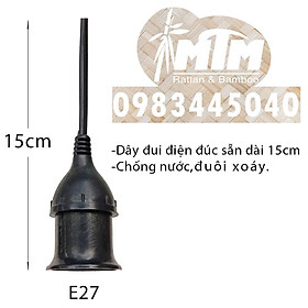 Mua Đèn tre MTDT64 - Đèn mây tre l Đèn trang trí l Đèn treo thả