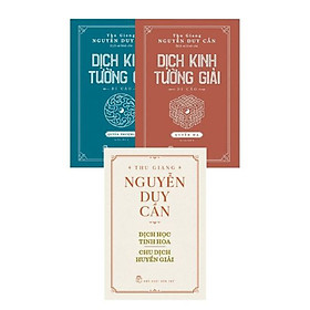 [Download Sách] Sách Dịch Kinh Luận Giải ( Bộ 3 Quyển)