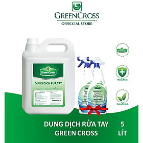 DUNG DỊCH RỬA TAY KHÁNG KHUẨN GREEN CROSS CAN 5L