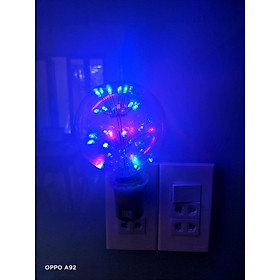 LED Edison G95 3w E27 dạng hoa đổi màu 3D, ánh sáng êm dịu, tiết kiệm điện