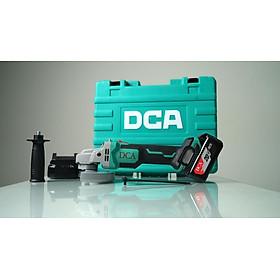 MÁY MÀI GÓC KHÔNG CHỔI THAN DÙNG PIN 20V DCA ADSM03-125DM - HÀNG CHÍNH HÃNG