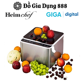 Máy Rửa Khử Độc Thực Phẩm HEIMCHEF LUX-286, Công Nghệ Sóng Âm Tần Số Cao, Loại Bỏ 99% Vi Khuẩn Và Độc Tố, Nhập Hàn