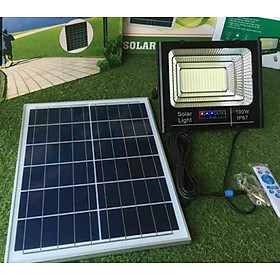 Mua Đèn Pha Năng lượng mặt trời 100w cao cấp