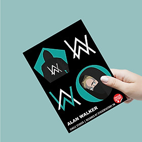 Alan Walker - Single Sticker hình dán lẻ