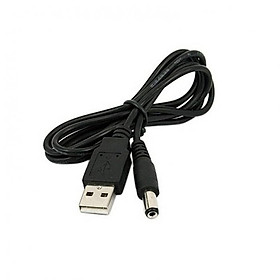 Mua Dây nguồn usb ra DC đầu 5.5mm dài 80cm  cáp sạc usb ra đầu tròn 5.5mm dây tốt