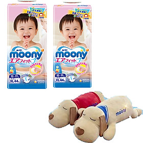 Combo 2 gói Tã dán Moony XL44