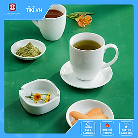 Combo 3 sản phẩm Ca LPB - Ca Long Phương Bầu sứ trắng cao cấp