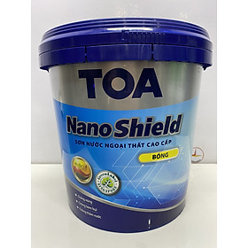 Mua Sơn nước cao cấp Toa Nanoshield ngoại thất màu xanh 7410_ 15L
