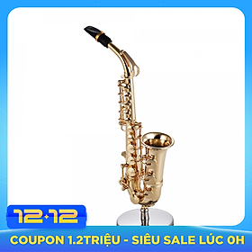 Mô Hình Kèn Saxophone Để Bàn Trang Trí