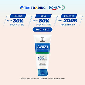 Sữa rửa mặt dưỡng trắng dạng kem Acnes Whitening+ Cleanser 100g