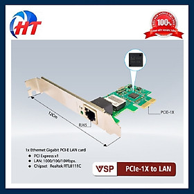 Card PCIe-1x ra LAN - HT -HÀNG CHÍNH HÃNG