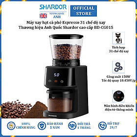 Máy Xay Hạt Cà Phê Espresso Thương Hiệu Shardor BD-CG015 (150W) - HÀNG NHẬP KHẨU