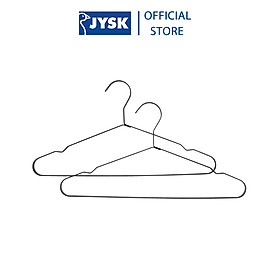 Bộ 2 móc áo | JYSK Mattis | kim loại | đen | R21xD42cm