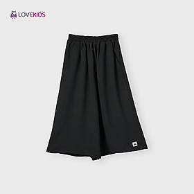 Quần culottes bé gái (vàng/đen) LKG21LP001 - Lovekids