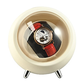 Hộp đựng đồng hồ đeo tay xoay tự động trưng bày dành cho store Automatic Shaking Table Antimagnetic Design