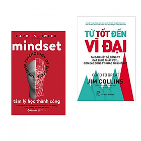 Combo sách hay : Tâm lý học thành công + Từ tốt đến vĩ đại - Tặng kèm bookmark thiết kế