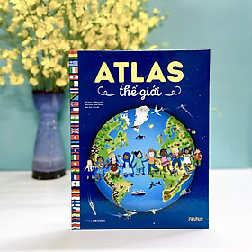 Hình ảnh Sách - Atlas thế giới - Bìa cứng