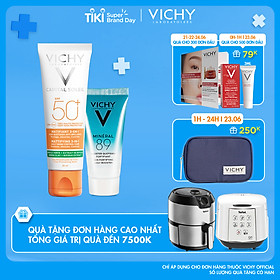Bộ Kem Chống Nắng Chống Ô Nhiễm, Bụi Mịn Và Căng Mượt Da VICHY Capital Soleil Mattifying